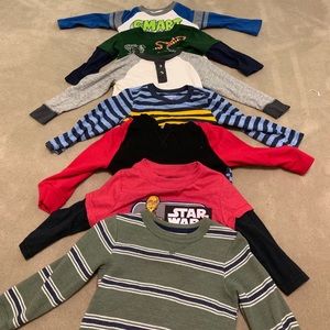 2t long sleeve shirt bundle